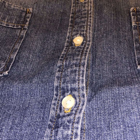 Gap Denim Button Up Tank - Picture 3 of 4